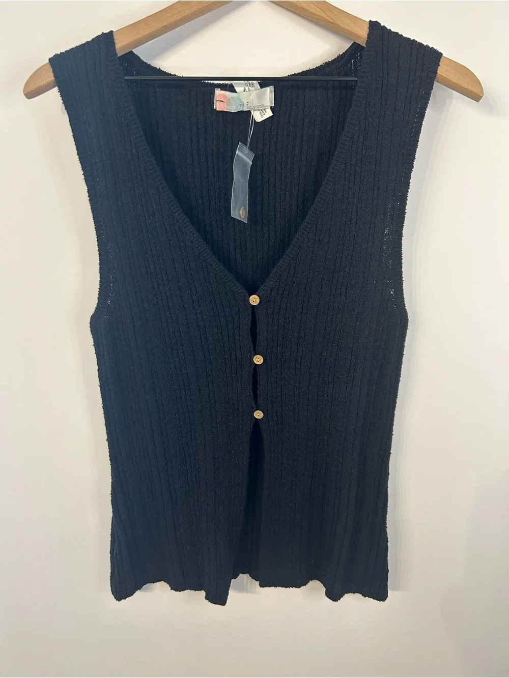 *NWT* Free People Women’s FP Beach Black Rhea Sweater Set w/ Top & Skirt, Small - Picture 4 of 16